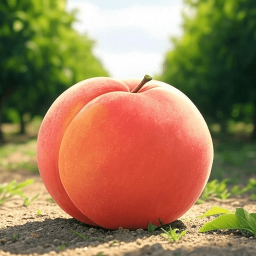 The Jumping Peach Icon